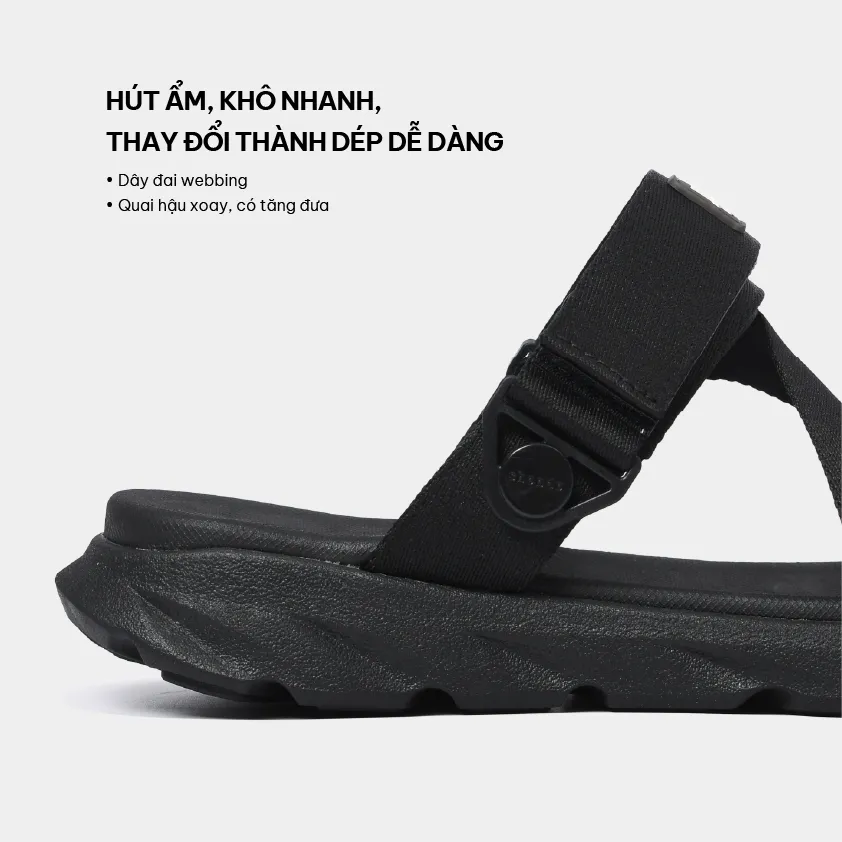 Ảnh Giày Sandal Nữ F6X Quai Hậu Xoay Shondo Nhiều Màu 4