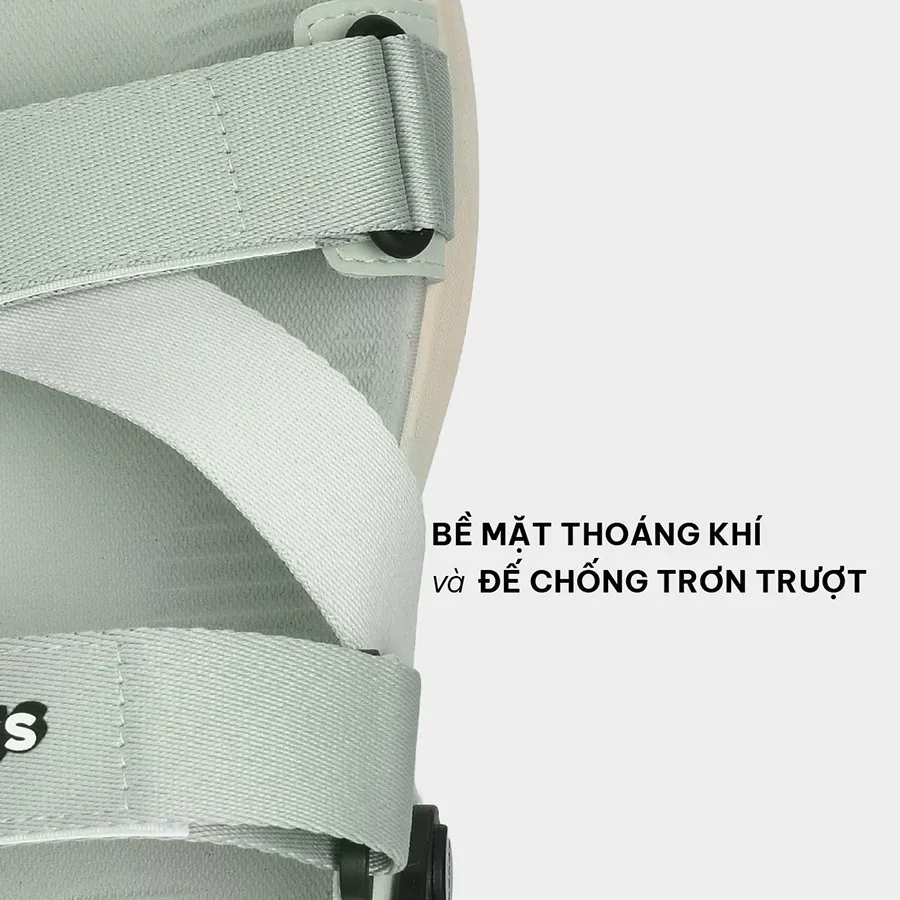 Ảnh Giày Sandals Nam Nữ SHONDO F8B Êm, Thời Trang Thích Hợp Đi Làm, Đi Học Chơi Màu Xám Be F8B2025 3