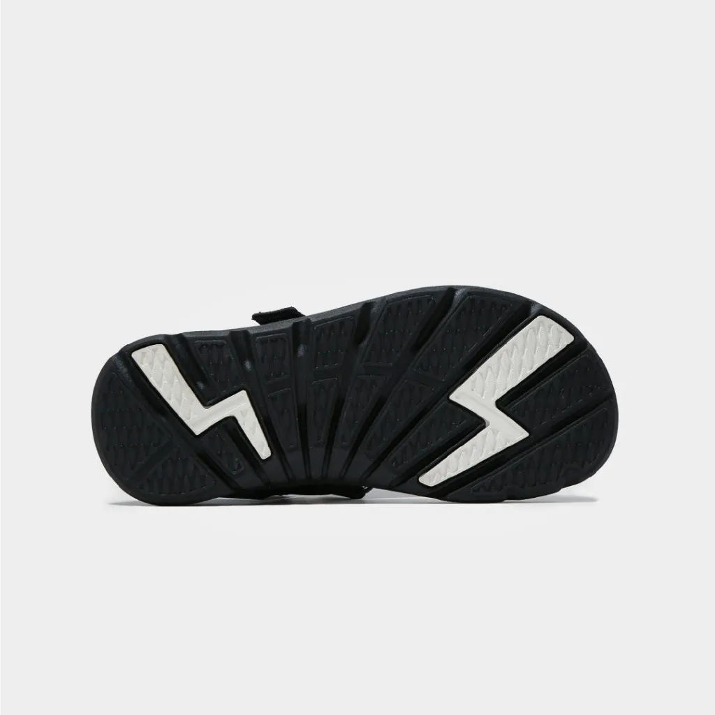 Ảnh Giày Sandals Nam Nữ Unisex Êm Chân Shondo F6 Sport Đen Full F6S301 3