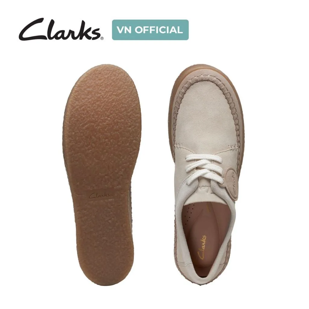 Ảnh Giày Sneaker Da Lộn Nữ Clarks - Barleigh Weave 3