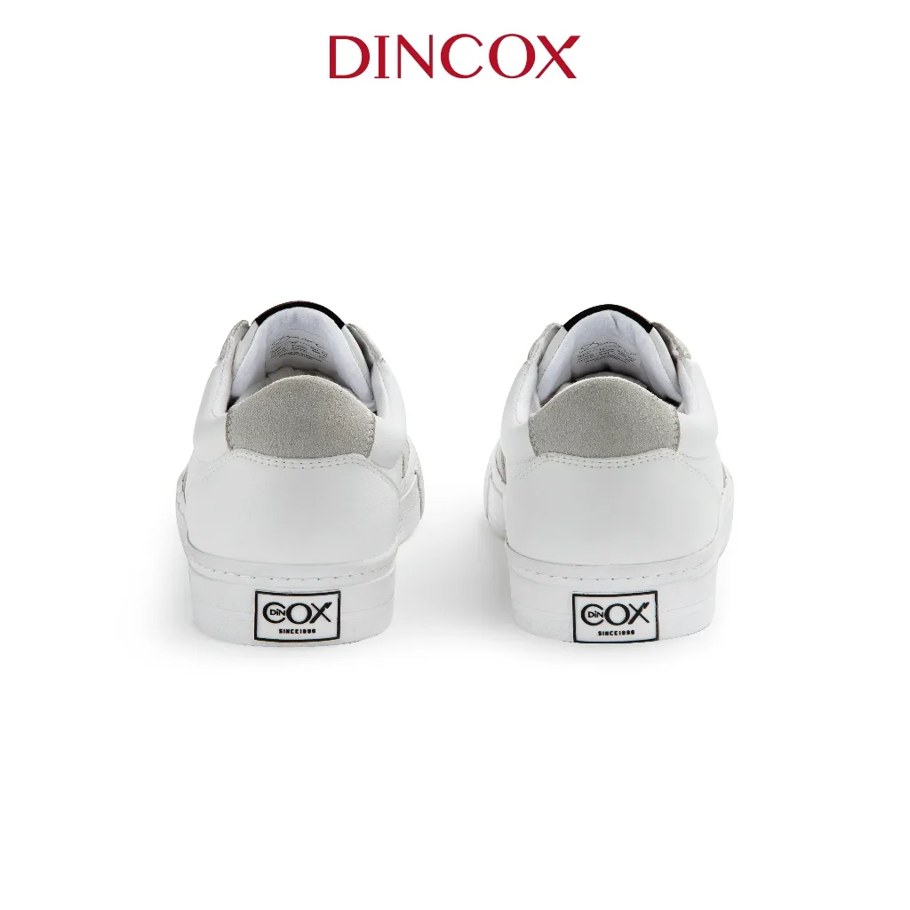 Ảnh Giày Sneaker Da Nam Nữ E13 Off/White Dincox 4