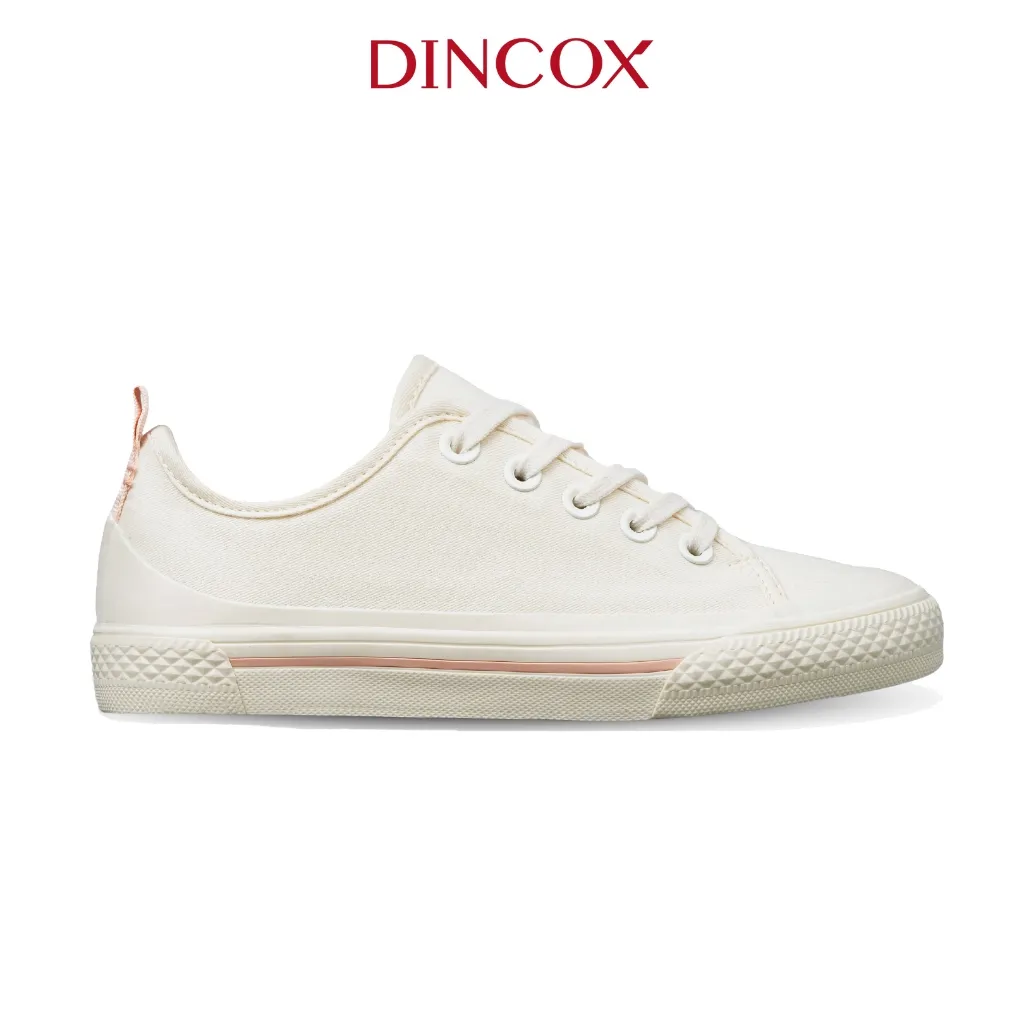 Ảnh Giày Sneaker Vải Nữ DINCOX C20 Nữ Tính Sang Trọng Off/White 2