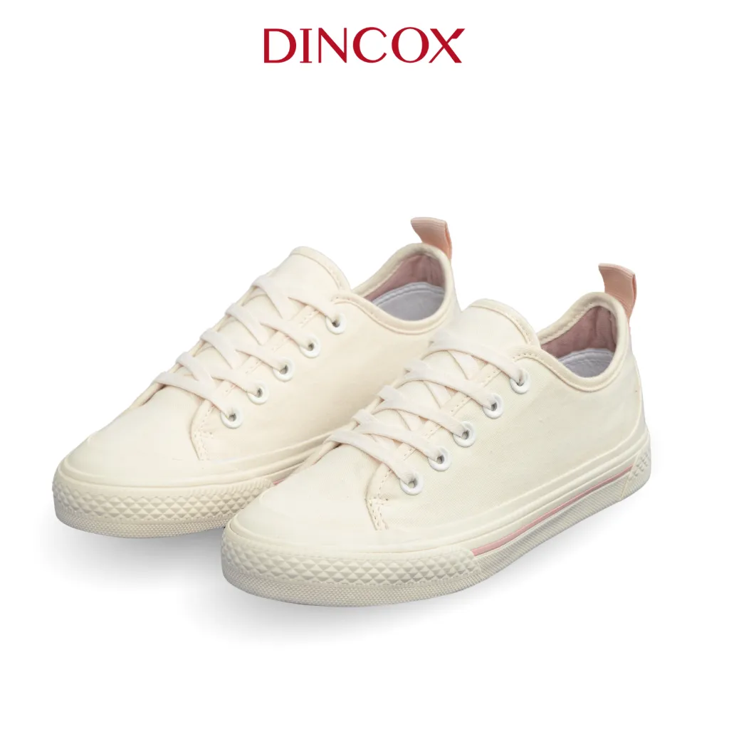 Ảnh Giày Sneaker Vải Nữ DINCOX C20 Nữ Tính Sang Trọng Off/White 3