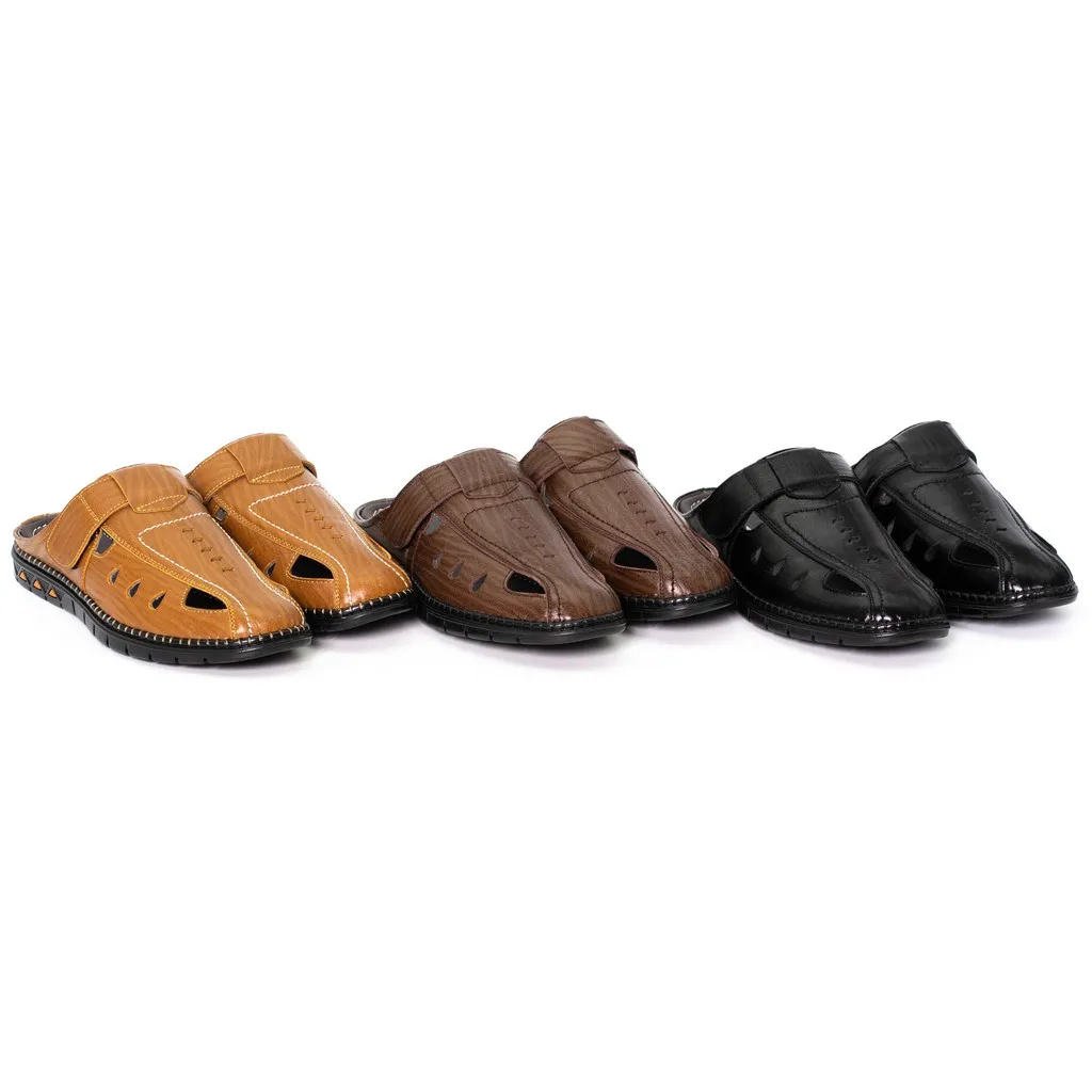 Ảnh Giày sục da bò thật VO Luxury Fashion HT811 2