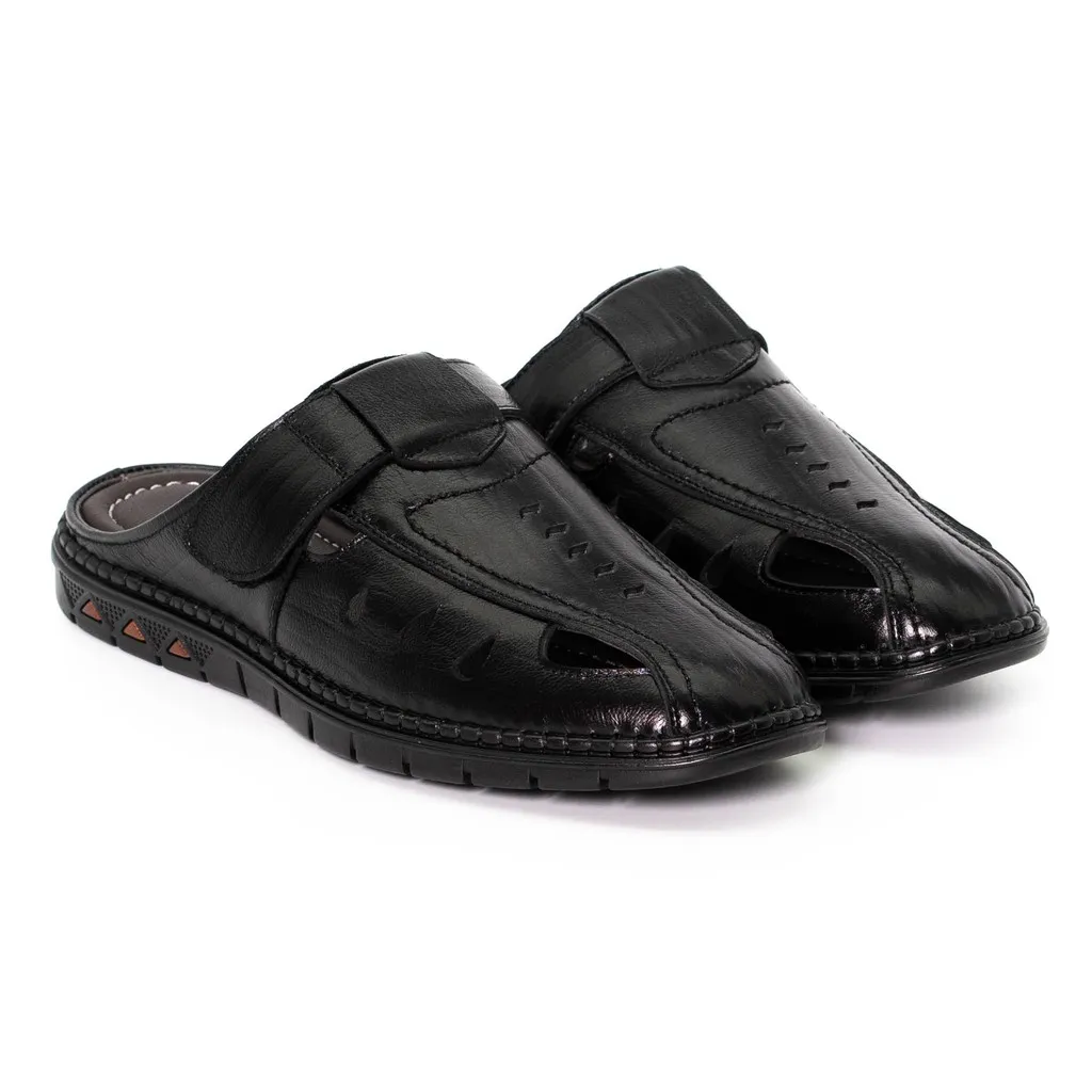 Ảnh Giày sục da bò thật VO Luxury Fashion HT811 4