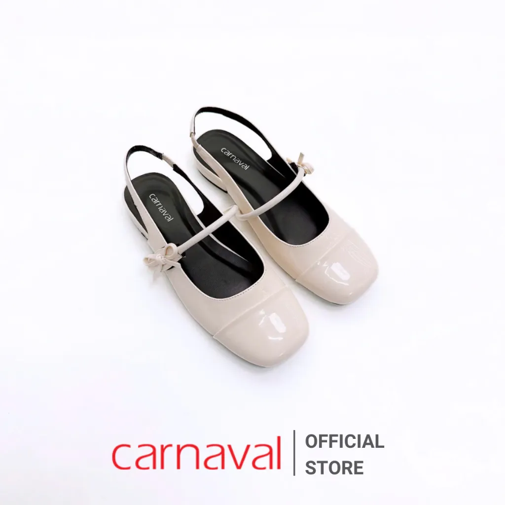 Ảnh Giày Sục Nữ Quai Hậu Da Bóng Sang Trọng, Mũi Vuông Thời Trang Carnaval, Dễ Phối Đồ - VS122 2
