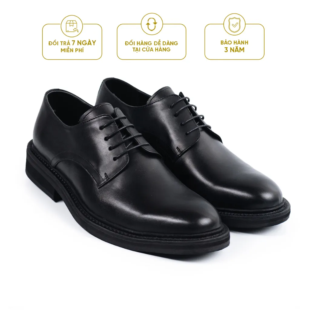 Ảnh Giày Tây Cao Cấp COUNTRYMAN DERBY - DB14 - Da Bò Ý Lót Trong Da Bò Mộc - Thương hiệu Be Classy 1