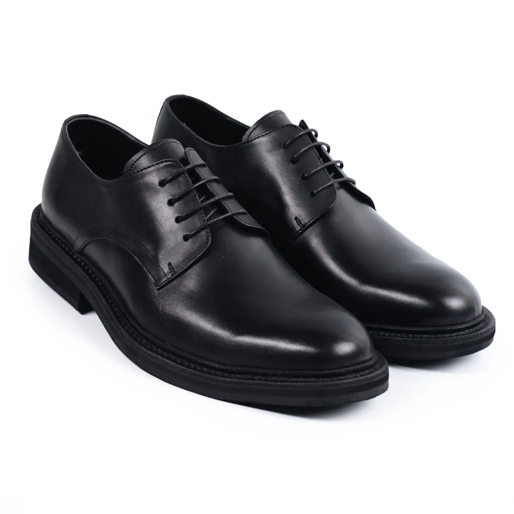 Ảnh Giày Tây Cao Cấp COUNTRYMAN DERBY - DB14 - Da Bò Ý Lót Trong Da Bò Mộc - Thương hiệu Be Classy 2
