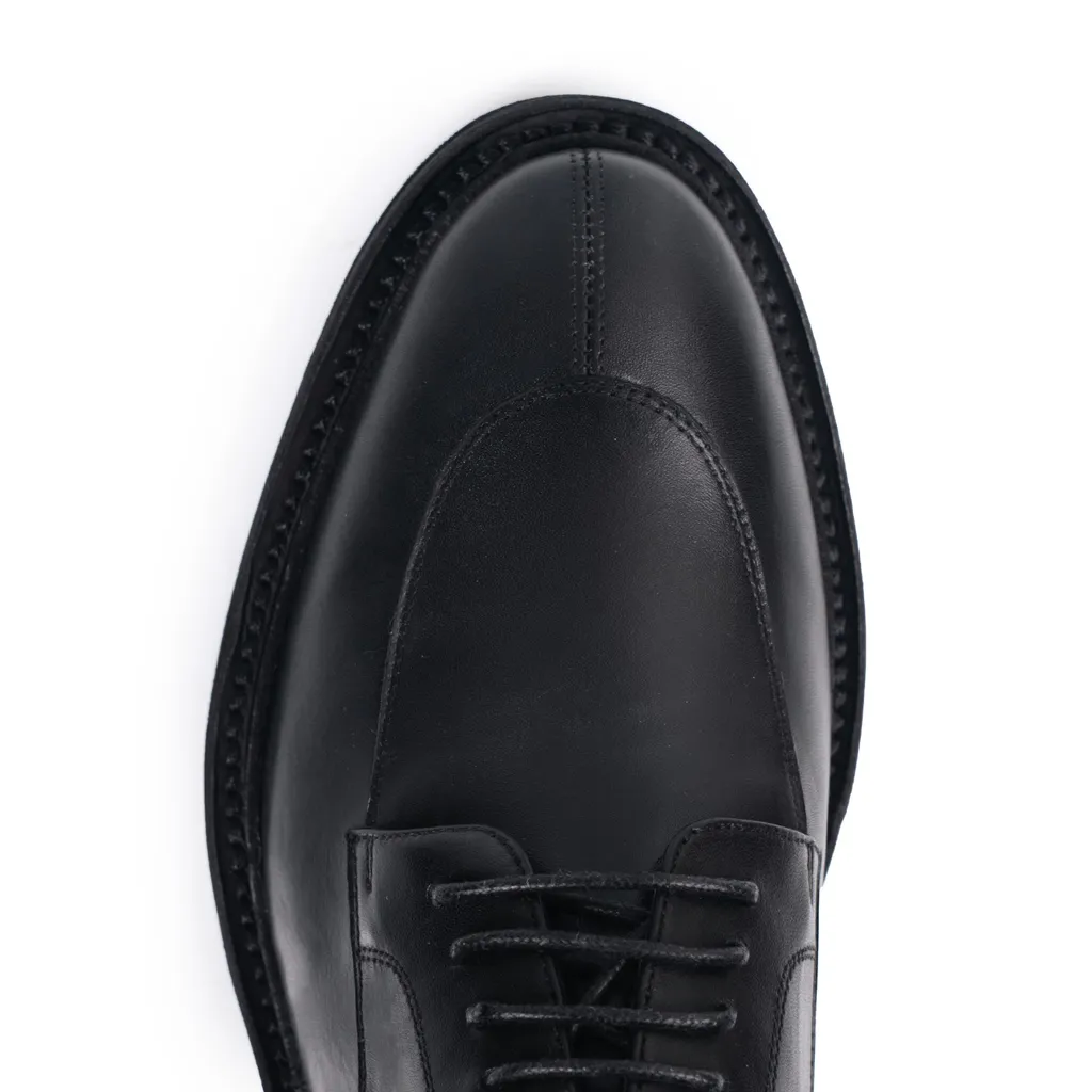 Ảnh Giày Tây Cao Cấp THE NEWGEN DERBY - DB01 - Da Bò Ý Lót Trong Da Bò Mộc - Thương hiệu Be Classy 3