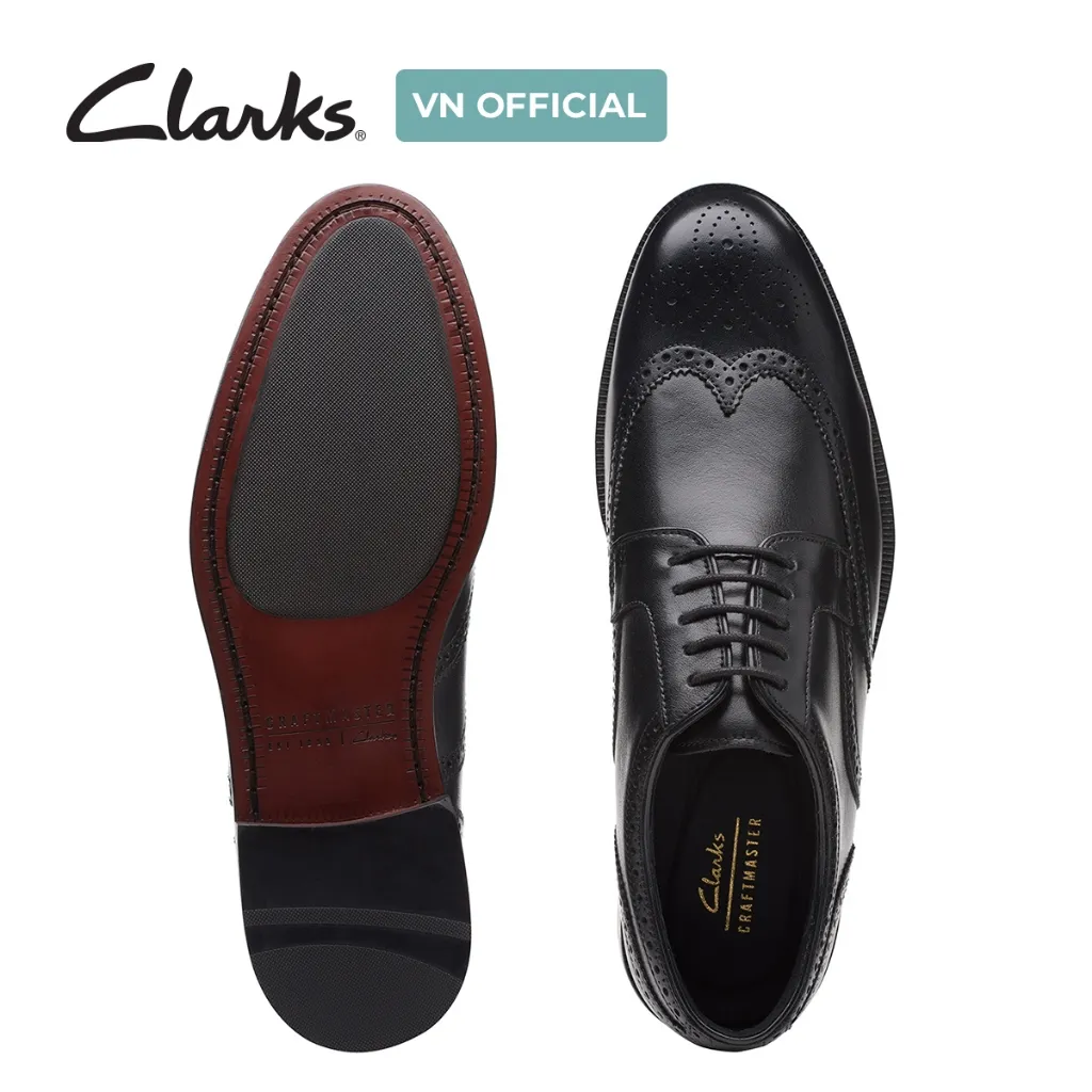 Ảnh Giày Tây Da Nam Clarks - Craftdean Wing 3