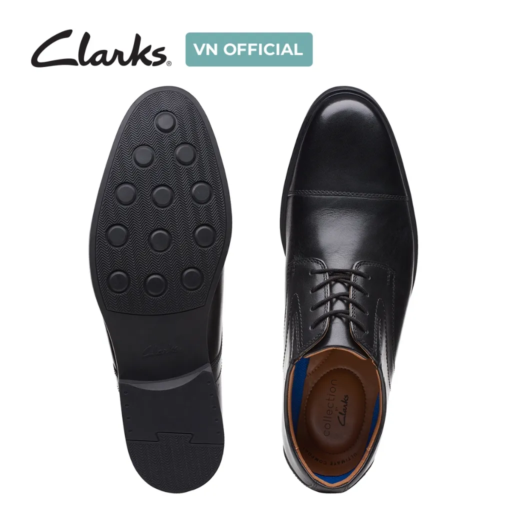 Ảnh Giày Tây Da Nam Clarks - Whiddon Cap 3