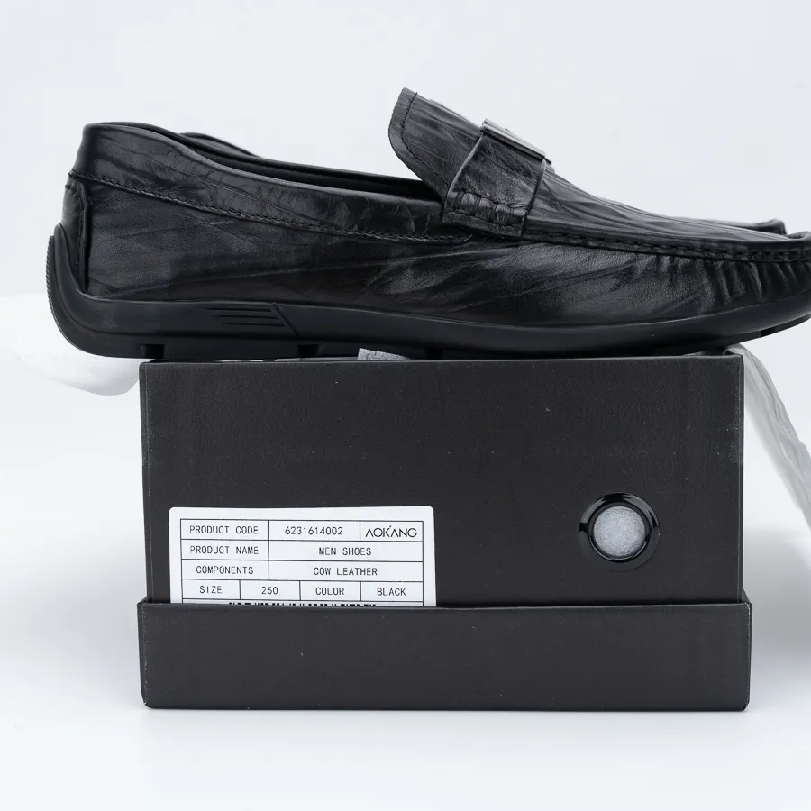 Ảnh Giày Tây Nam Cao Cấp Da Bò Kiểu Dáng Loafer AOKANG 6231614002 2