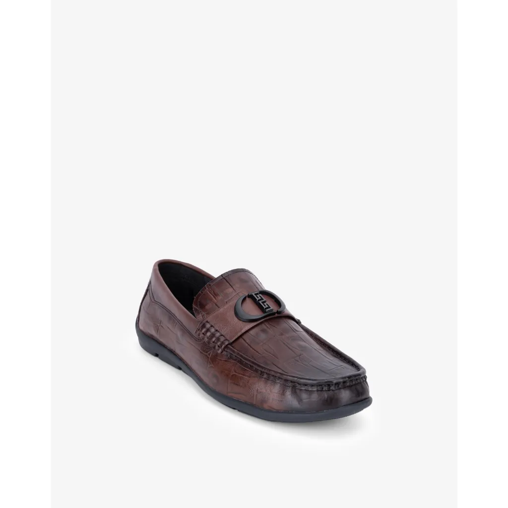 Ảnh Giày Tây Nam Loafer Cao Cấp Da Bò AOKANG 1241324033 3
