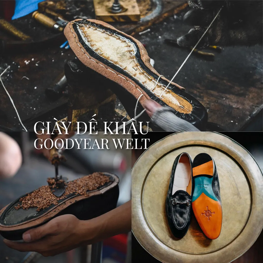 Ảnh Giày Tây Nam Loafer Gồm Ba Màu Thủ Công Chất Liệu Da Bê Cao Cấp Thương Hiệu CNES (TREVI) 2