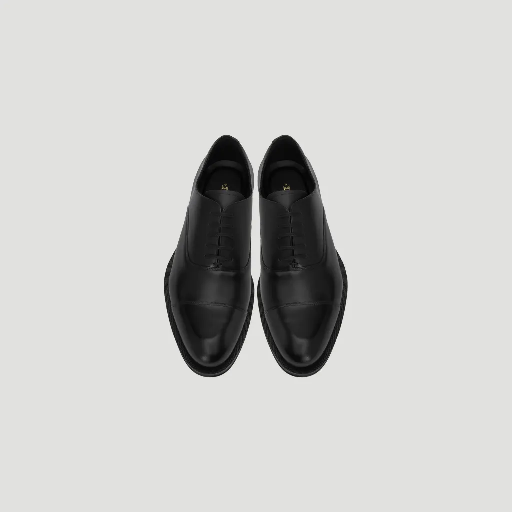 Ảnh Giày Tây Nam THEWOLF GENT OXFORD - Đen 4