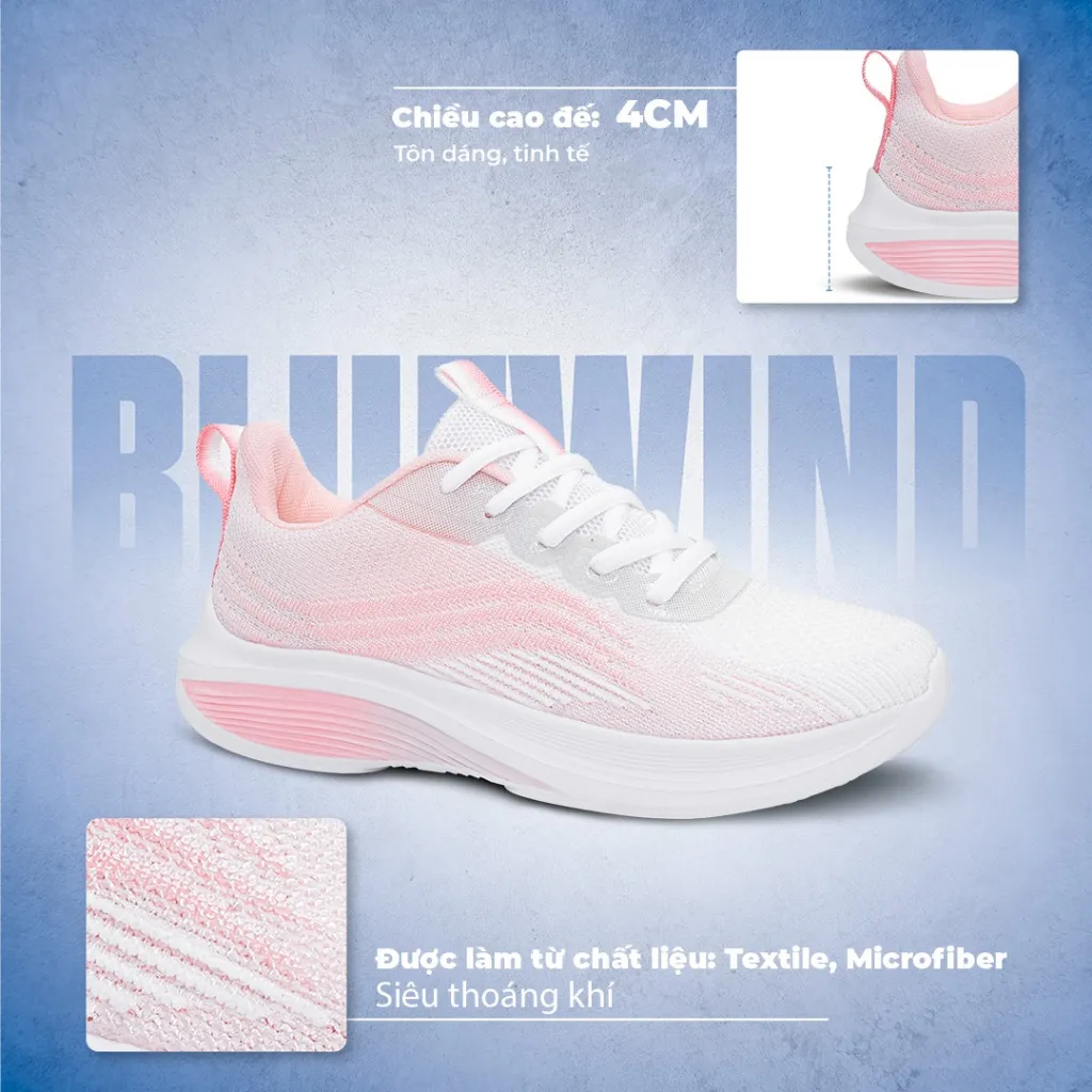 Ảnh Giày Thể Thao Nam Nữ BLUEWIND TD Sport Tôn Dáng Trẻ Trung 68383 3