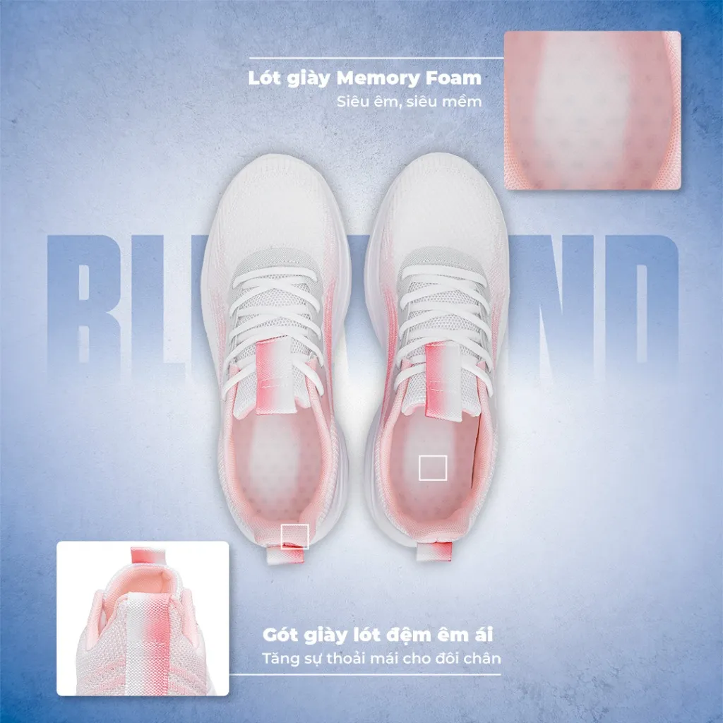 Ảnh Giày Thể Thao Nam Nữ BLUEWIND TD Sport Tôn Dáng Trẻ Trung 68383 4