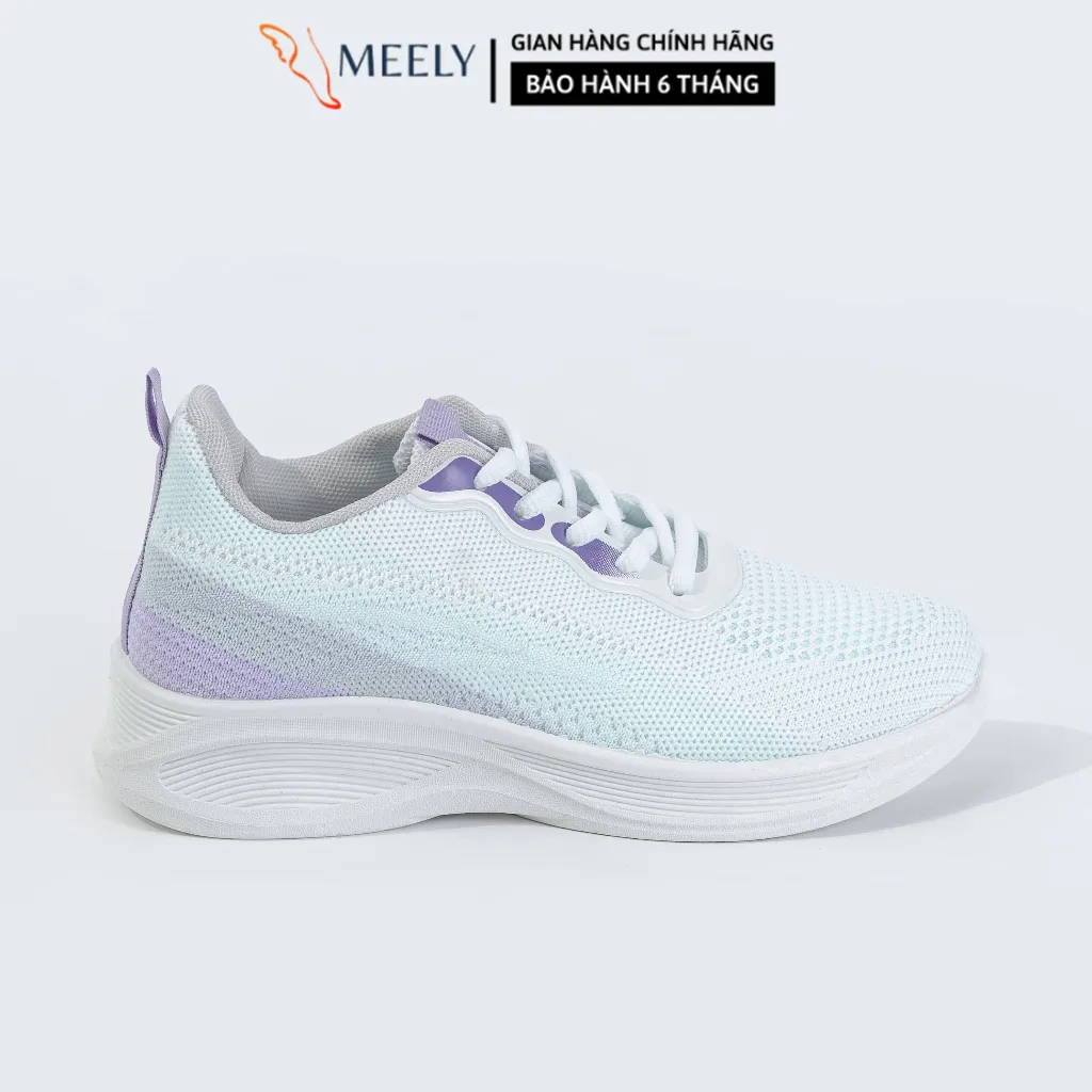 Ảnh Giày Thể Thao Nữ Meely Siêu Nhẹ, Thoáng Khí Phù Hợp Chơi Thể Thao, Chạy Bộ - S87 1
