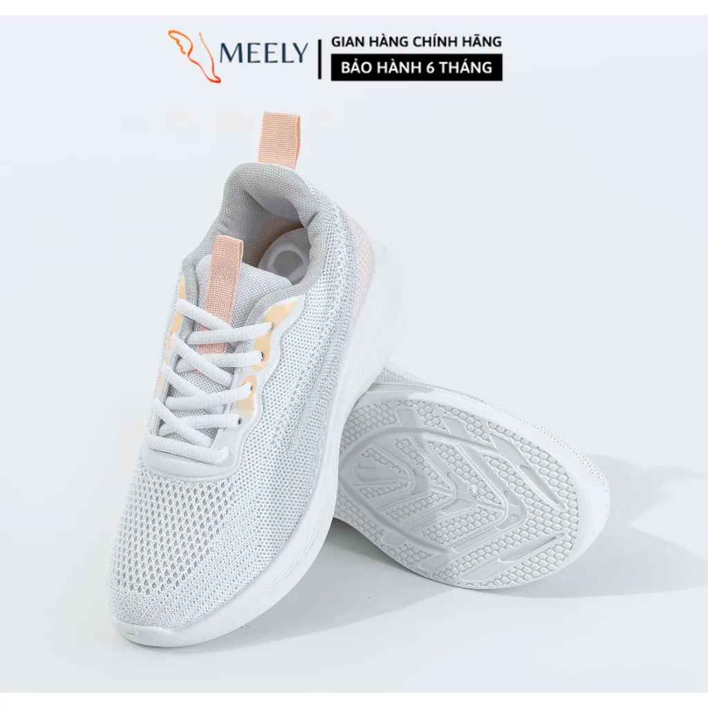 Ảnh Giày Thể Thao Nữ Meely Siêu Nhẹ, Thoáng Khí Phù Hợp Chơi Thể Thao, Chạy Bộ - S87 2