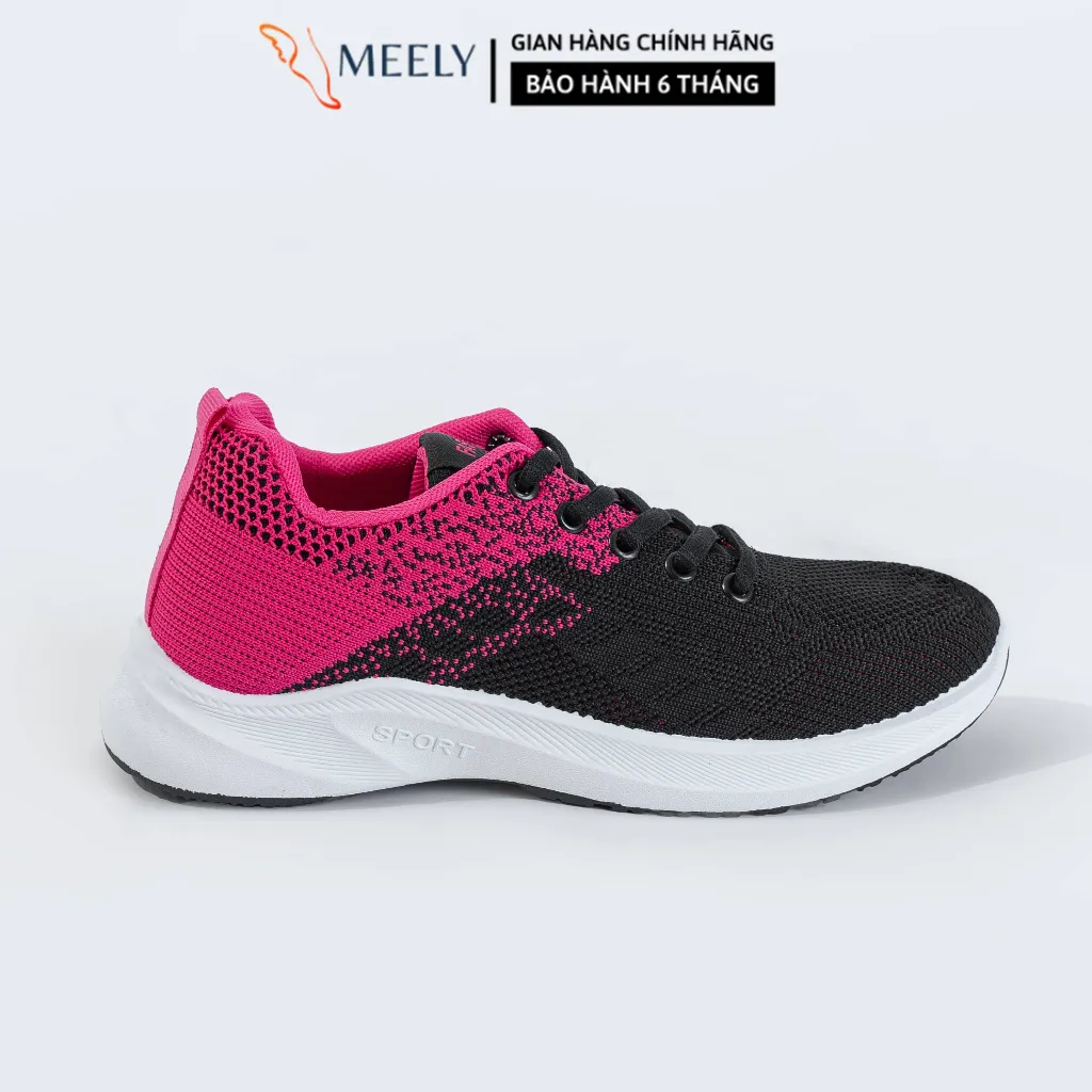 Ảnh Giày Thể Thao Nữ Meely Siêu Nhẹ, Thoáng Khí Phù Hợp Chơi Thể Thao, Chạy Bộ - S51 1