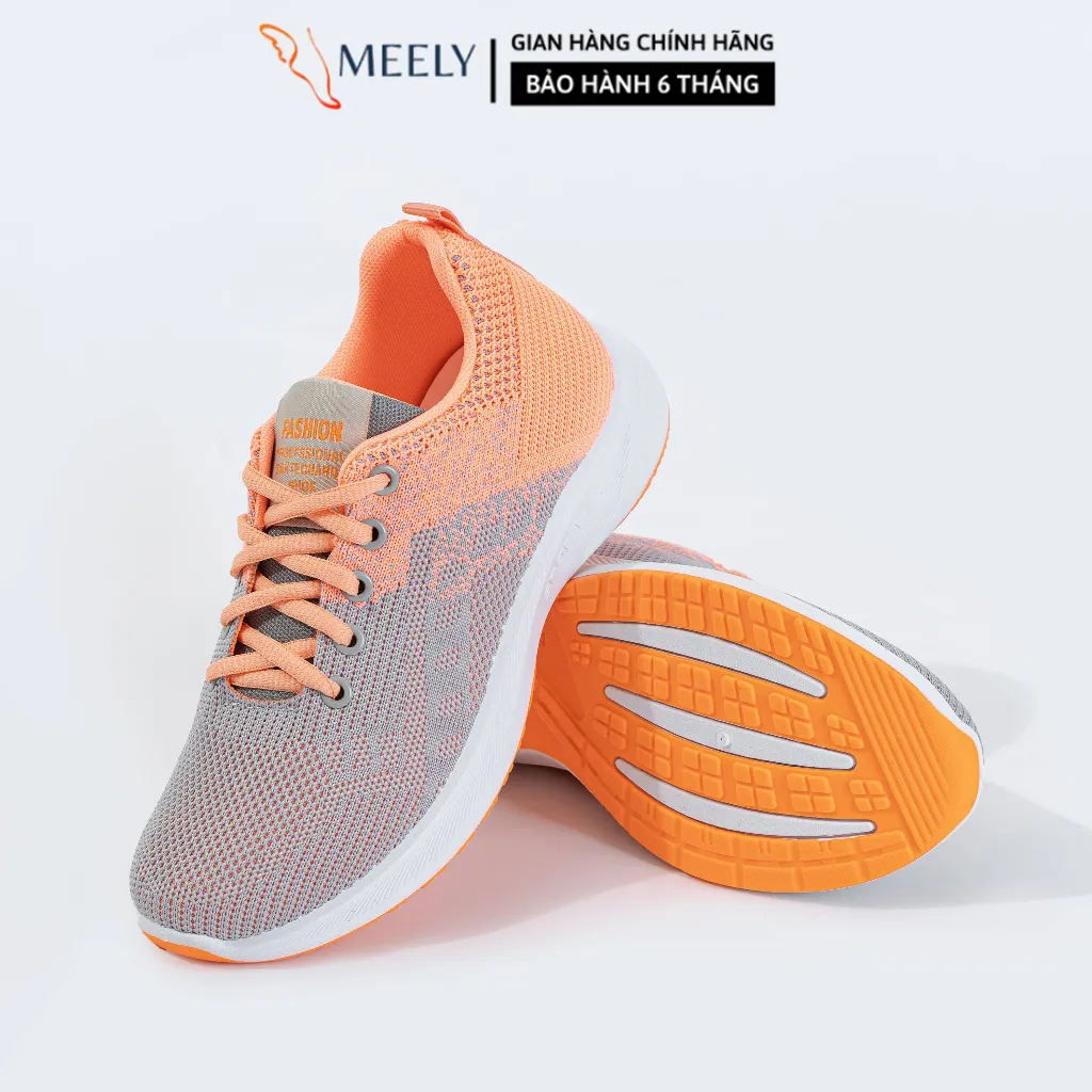 Ảnh Giày Thể Thao Nữ Meely Siêu Nhẹ, Thoáng Khí Phù Hợp Chơi Thể Thao, Chạy Bộ - S51 2