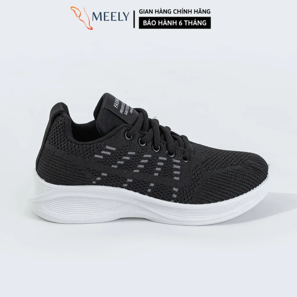 Ảnh Giày Thể Thao Nữ Meely Siêu Nhẹ, Thoáng Khí Phù Hợp Chơi Thể Thao, Chạy Bộ - Y96 1