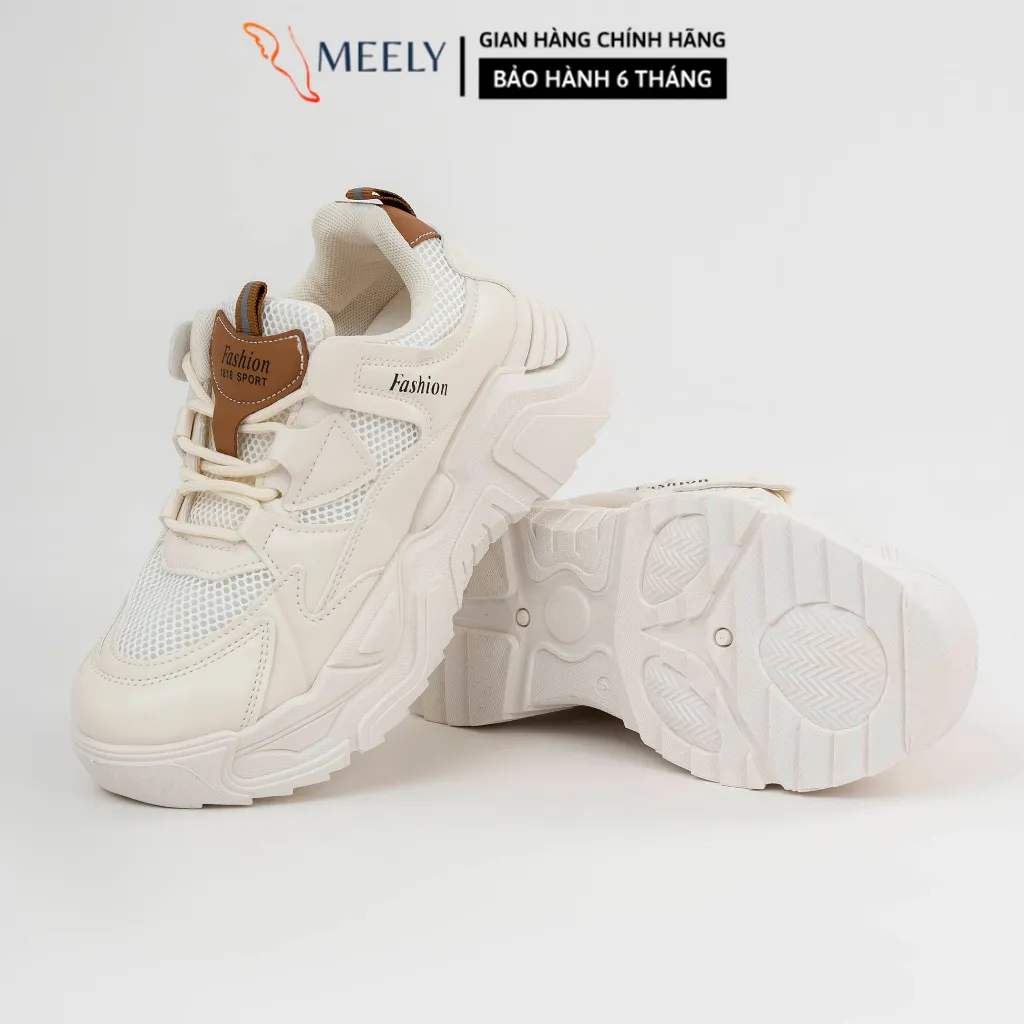 Ảnh Giày Thể Thao Nữ Độn Đế MEELY Trẻ Trung, Năng Động Chất Liệu Cao Cấp - ME97 1