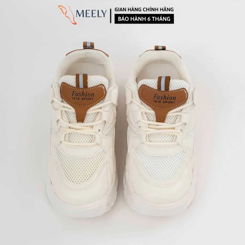 Ảnh Giày Thể Thao Nữ Độn Đế MEELY Trẻ Trung, Năng Động Chất Liệu Cao Cấp - ME97 2