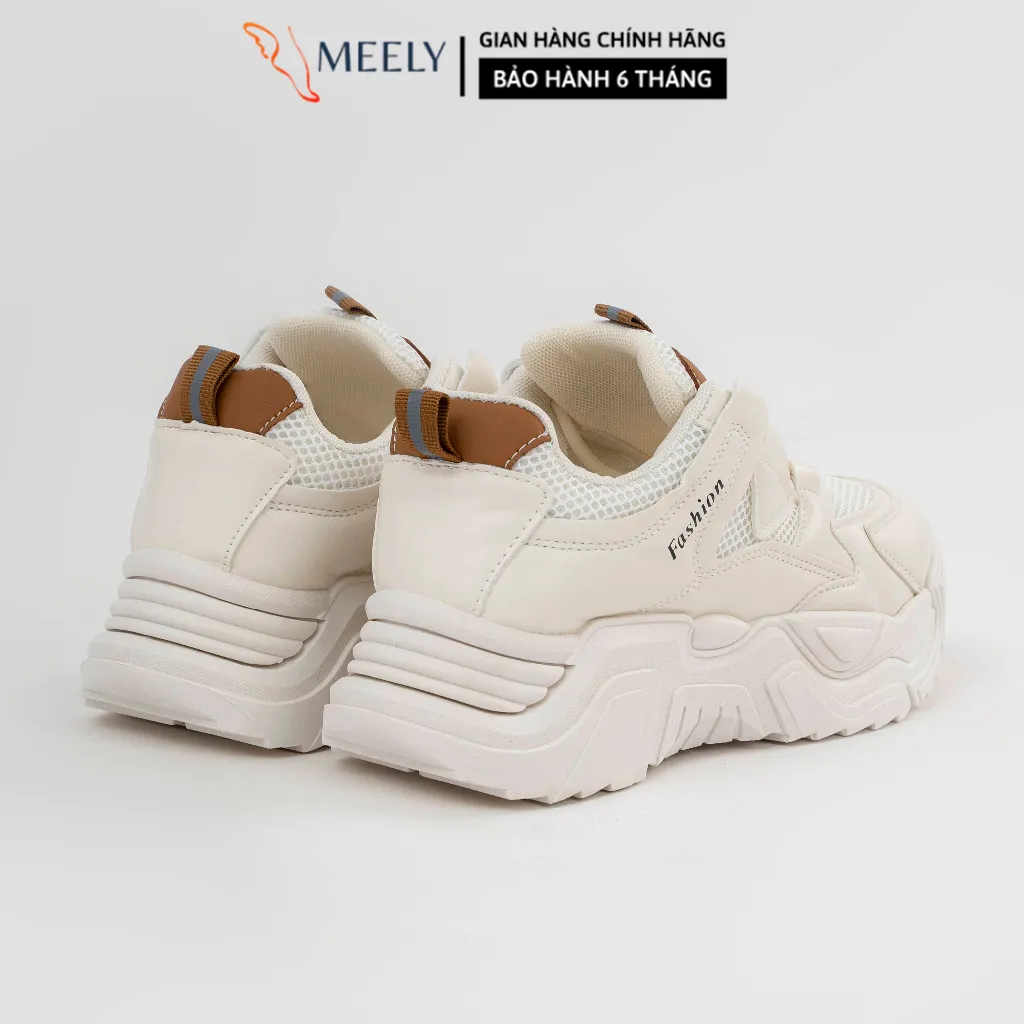 Ảnh Giày Thể Thao Nữ Độn Đế MEELY Trẻ Trung, Năng Động Chất Liệu Cao Cấp - ME97 4