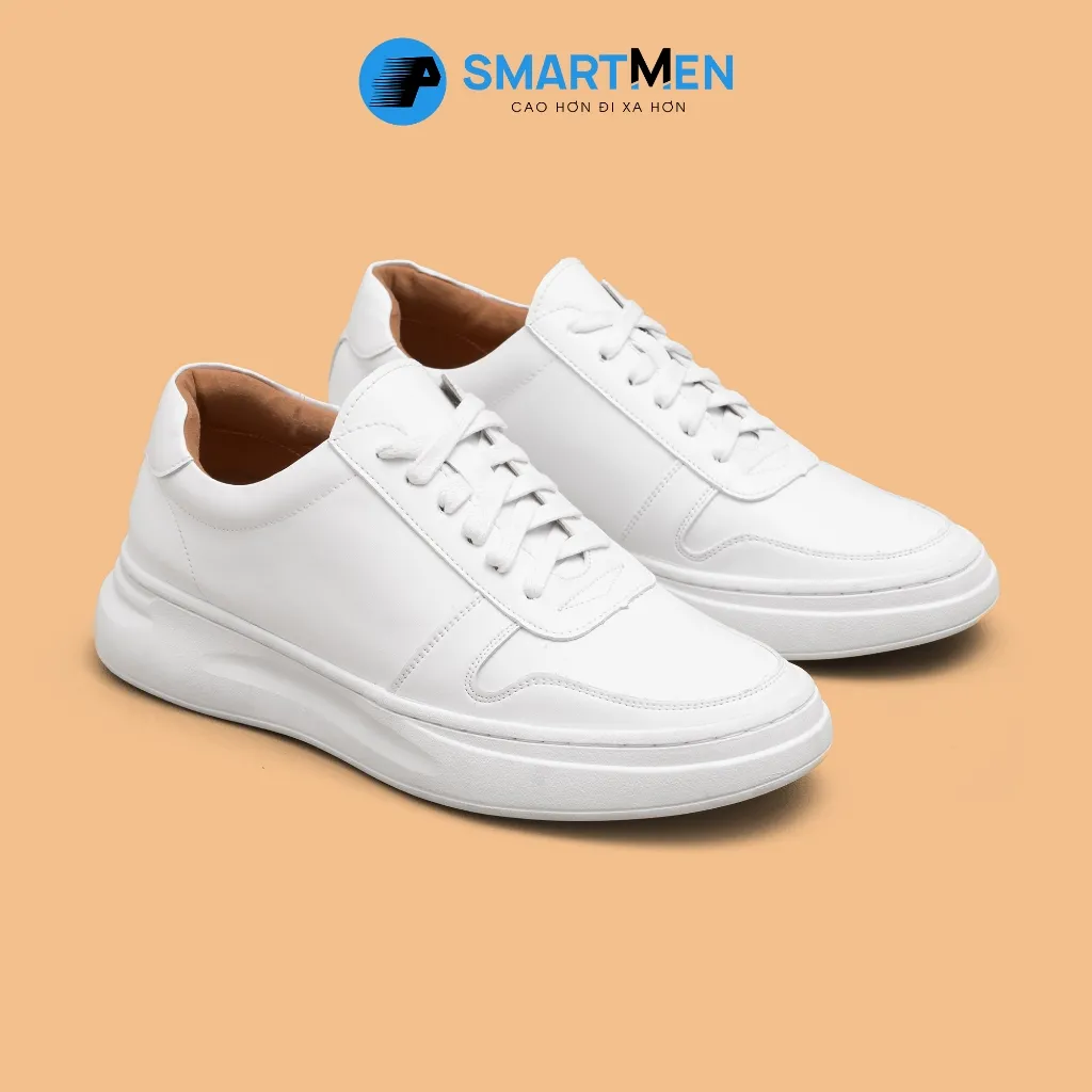 Ảnh Giày thể thao SMARTMEN tăng chiều cao SMART-05 Trắng 1
