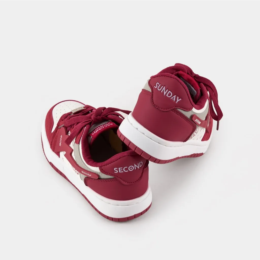 Ảnh Giày Thể Thao Sneaker Nam Nữ Unisex Second Sunday Đế Tăng Chiều Cao 4cm 4