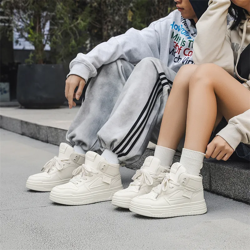 Ảnh Giày thể thao sneaker nam nữ Enter Dragon De Monaco Full White 2025 (2 Phiên bản cổ thấp và cổ cao ) 3