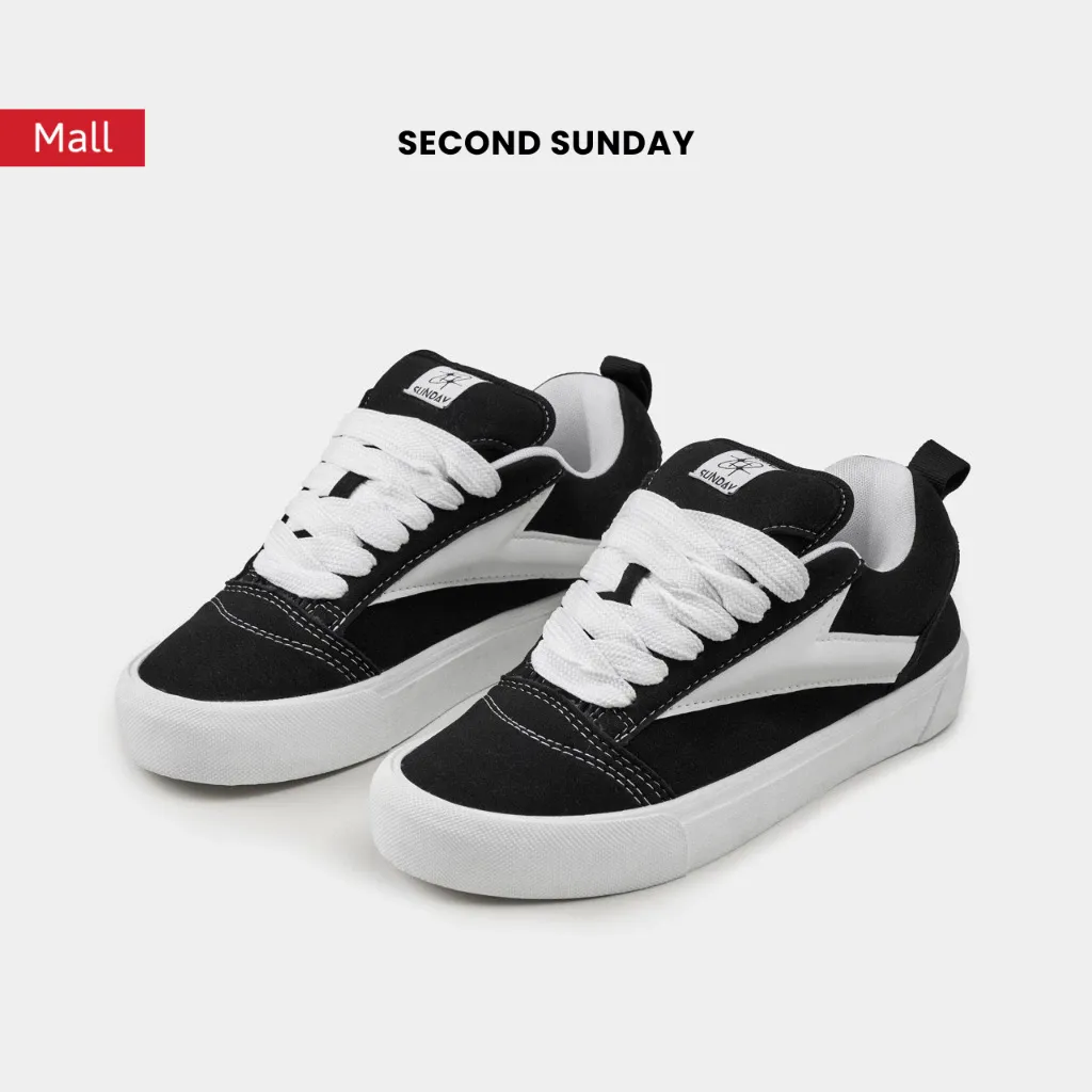 Ảnh Giày Thể Thao Sneaker Nam Nữ Second Sunday Right Arrow Đế Tăng Chiều Cao 4cm SK17 1