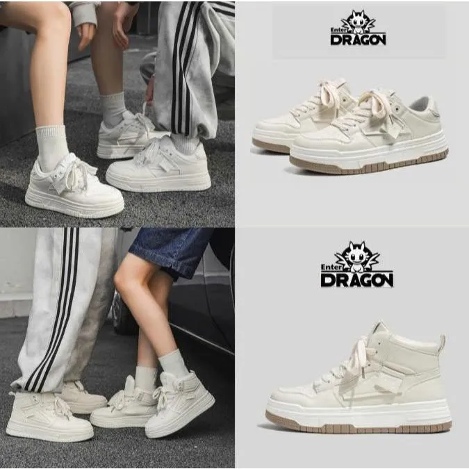Ảnh Giày thể thao sneaker nam nữ Enter Dragon De Monaco new 2024 ( 2 Phiên bản cổ thấp và cổ cao ) 2