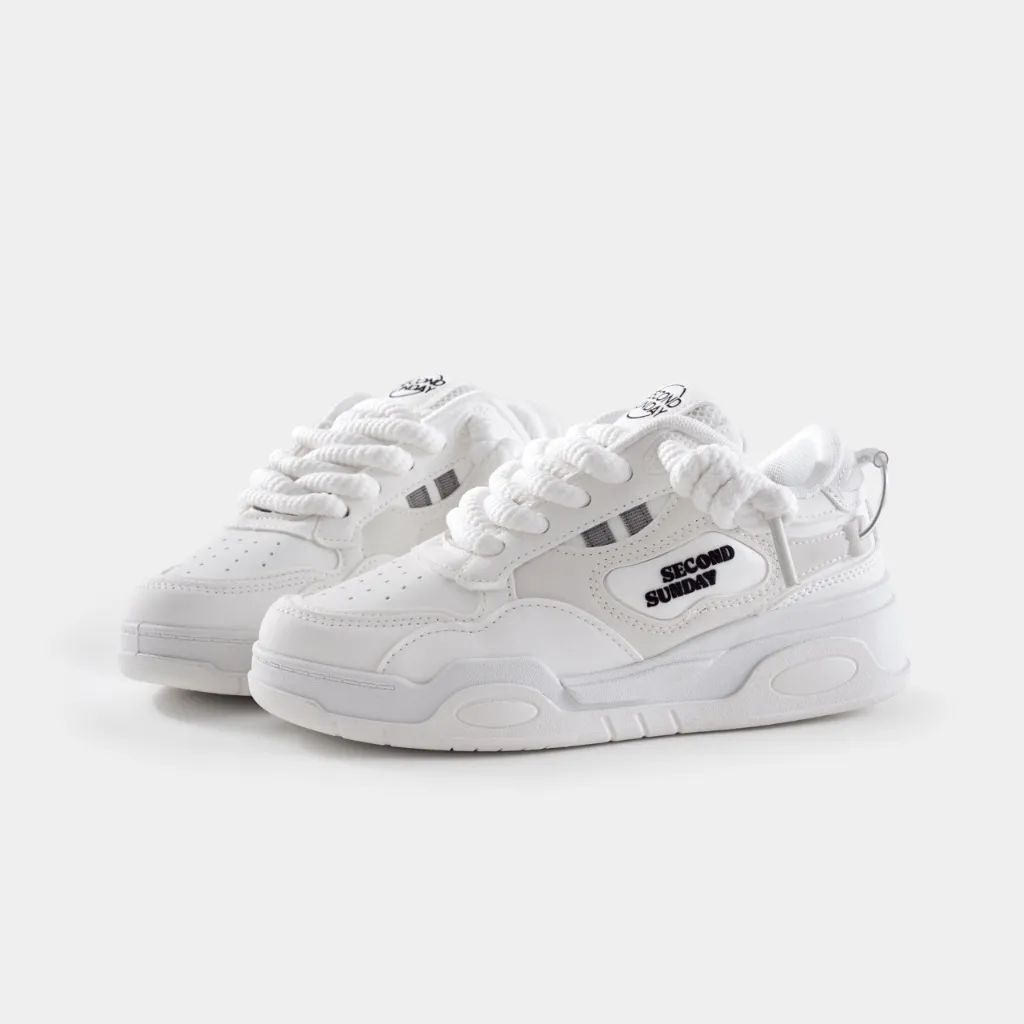 Ảnh Giày Thể Thao Sneaker Nam Nữ Second Sunday Line Drop Đế Tăng Chiều Cao 4cm SK49 2