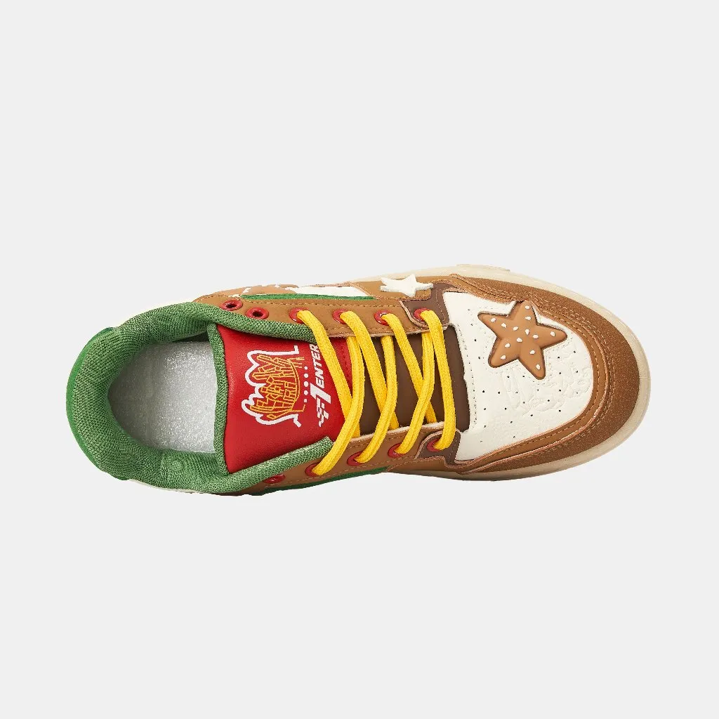 Ảnh Giày thể thao sneaker nam nữ Unisex humburger made by F1 Enter 4