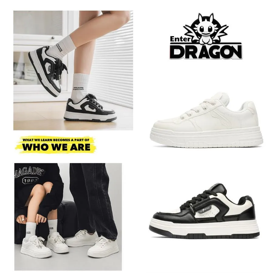 Ảnh Giày thể thao sneaker nam nữ Enter Dragon Snow White - Speed Car new 2025 1
