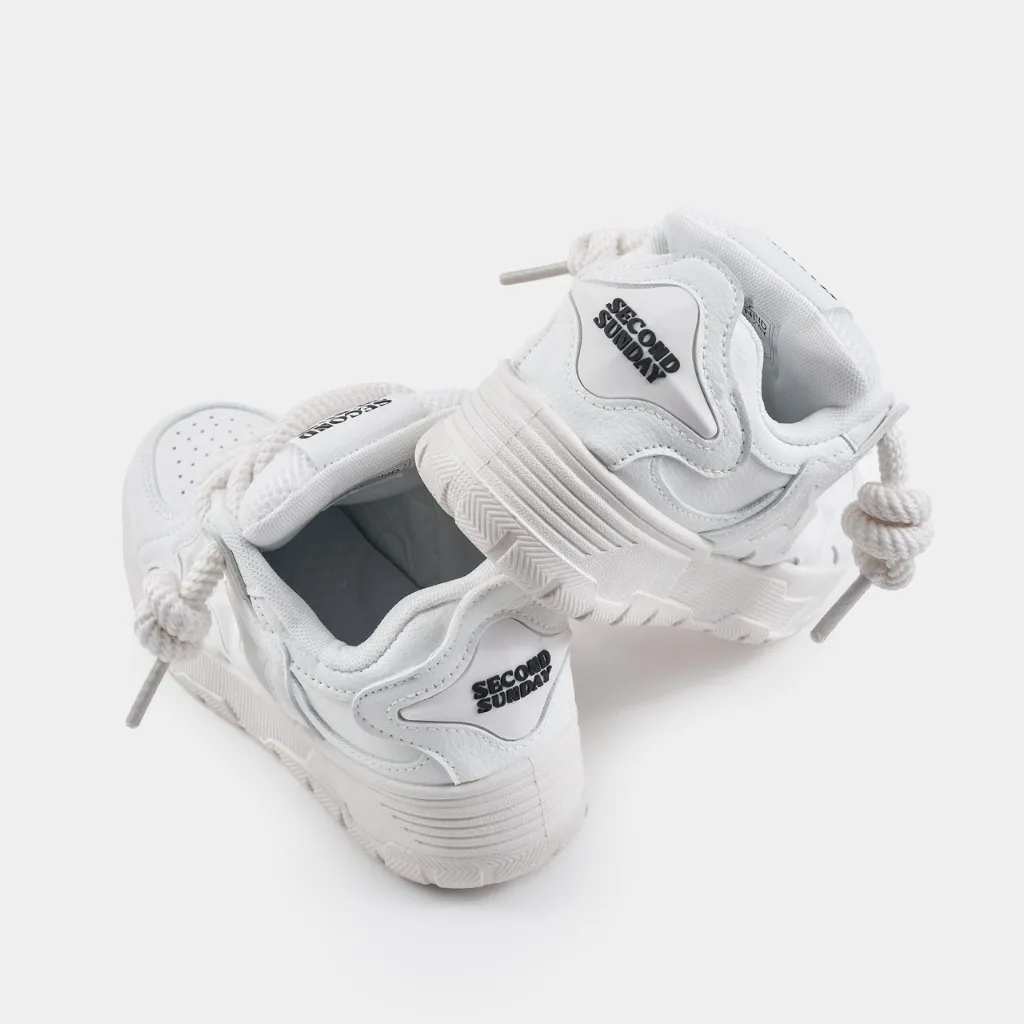 Ảnh Giày Thể Thao Sneaker Nam Nữ Second Sunday Three Star Đế Tăng Chiều Cao 4cm SK50 3