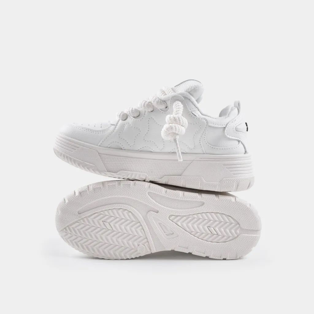 Ảnh Giày Thể Thao Sneaker Nam Nữ Second Sunday Three Star Đế Tăng Chiều Cao 4cm SK50 4