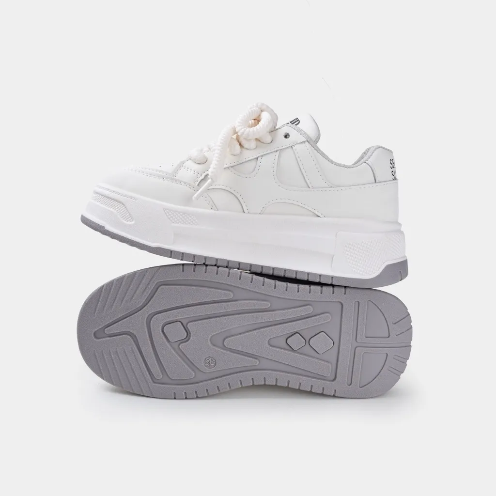 Ảnh Giày Thể Thao Sneaker Nữ Second Sunday Essential 1.0 Đế Tăng Chiều Cao 4cm SK22 3