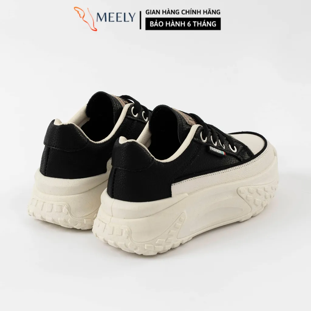 Ảnh Giày Thể Thao Sneaker Nữ MEELY Kiểu Dáng Hàn Quốc Độn Đế 5cm - HY96 4