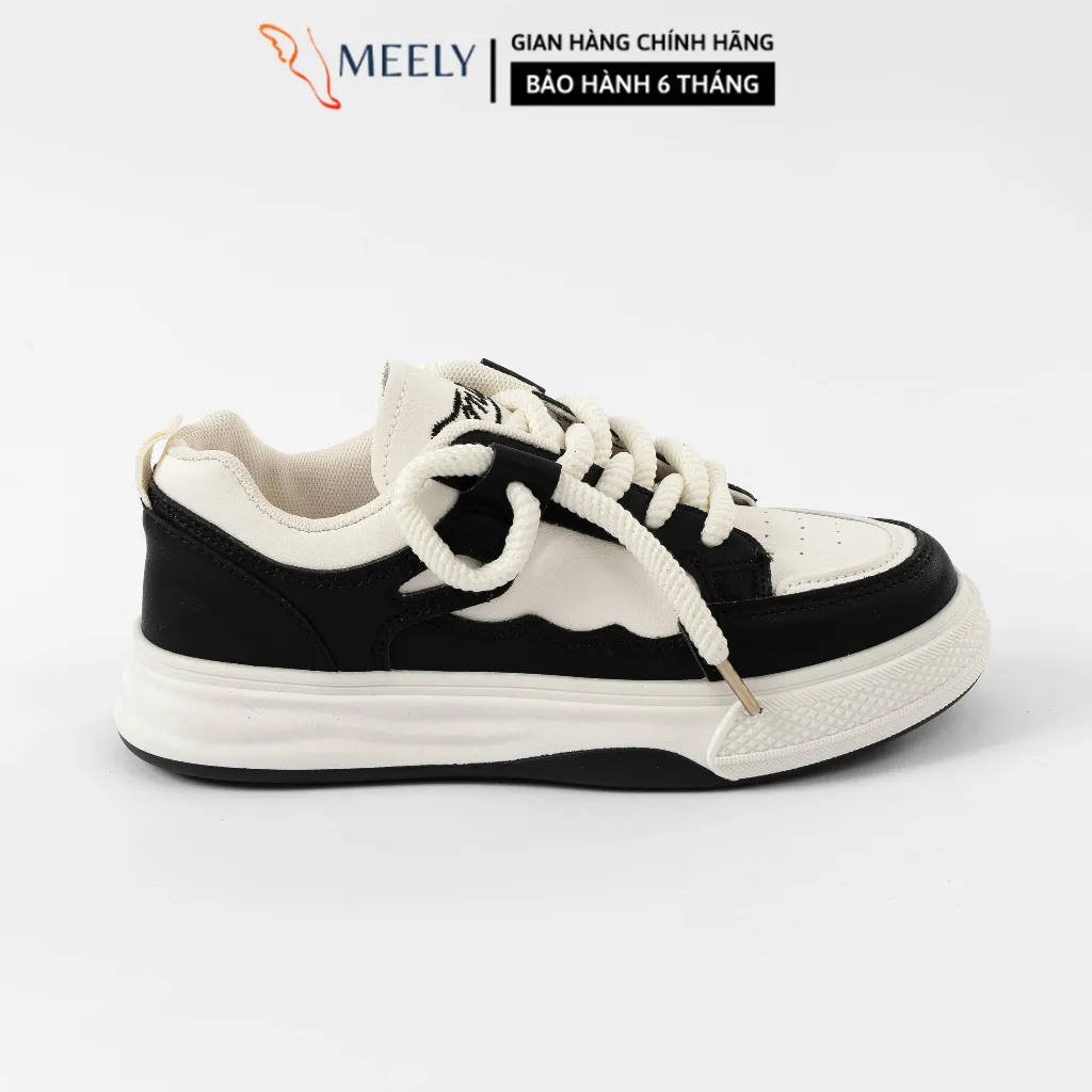 Ảnh Giày Thể Thao Sneaker Nữ MEELY Trẻ Trung Năng Động Cá Tính BC25 1