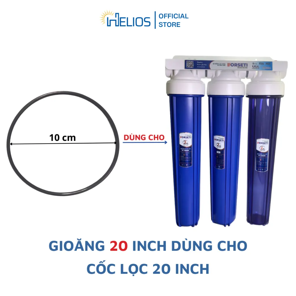 Ảnh Gioăng cao su cho cốc lọc 10inch, 20inch, gioăng bé dùng cho máy lọc nước RO 3