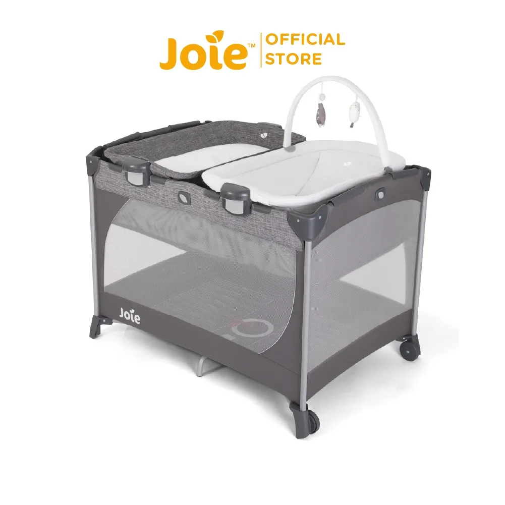 Ảnh Giường cho bé cũi trẻ em Joie Commuter Change & Snooze | Cũi cho bé kết hợp bàn thay đồ nôi nằm tiện dụng 1