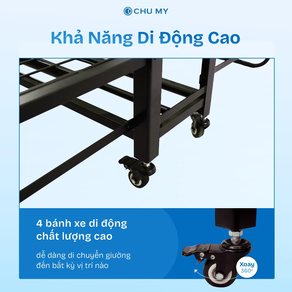 Ảnh Giường xếp gấp gọn CHU MY - Giải pháp tiện lợi cho không gian hẹp 3