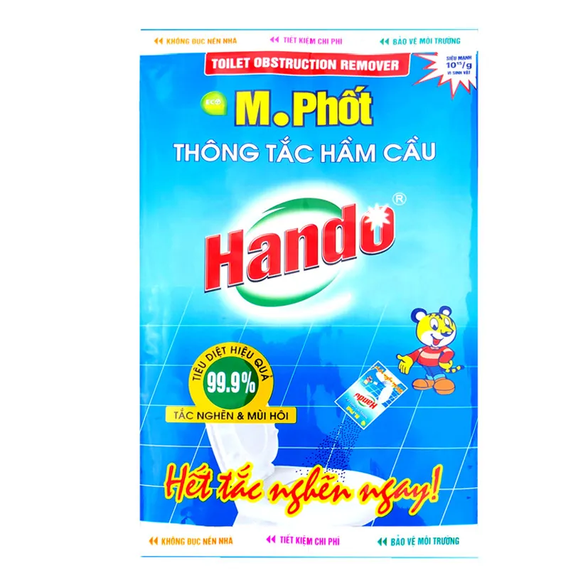 Ảnh Gói bột thông tắc hầm cầu M.phốt bột Hando 300g 3