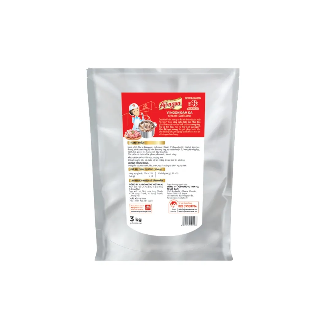 Ảnh Gói Hạt Nêm Aji-ngon® Heo 3kg/Gói 1