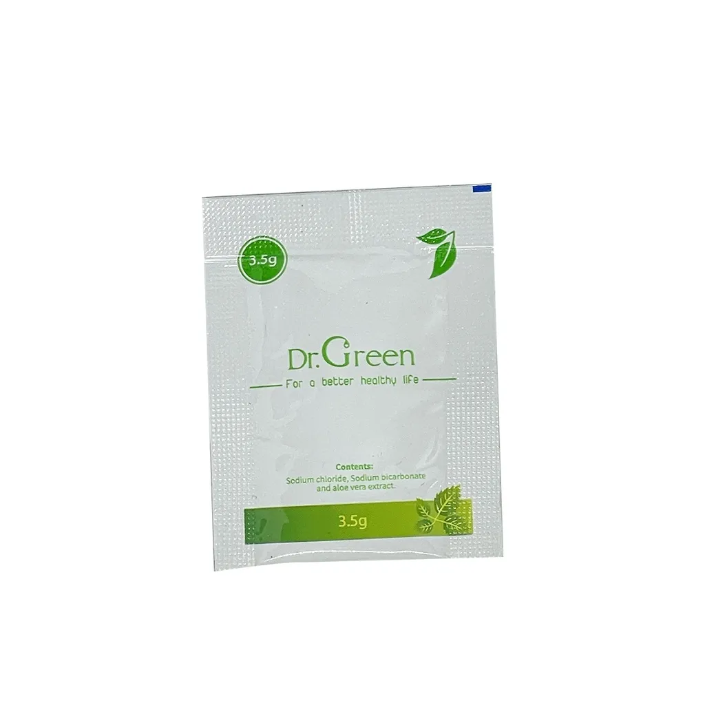 Ảnh Gói muối Biển Nha Đam Dr.Green| 1 gói| Rửa mũi cho bé và người lớn| Hiệu quả với viêm mũi dị ứng, viêm mũi xoang 4