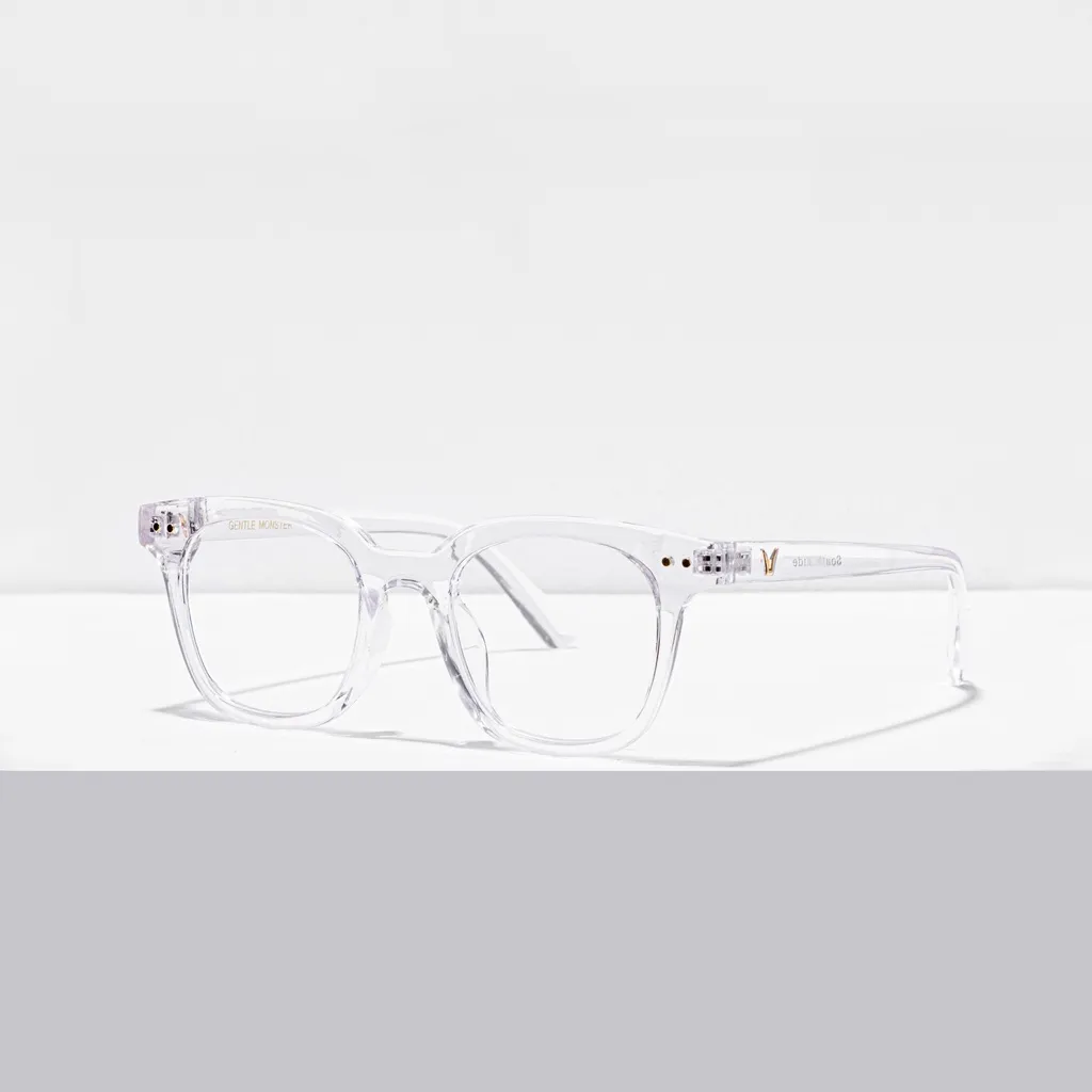 Ảnh Gọng kính cận vuông thời trang nam nữ Accede Sarifa dáng vuông unisex cá tính 250HQ029 4