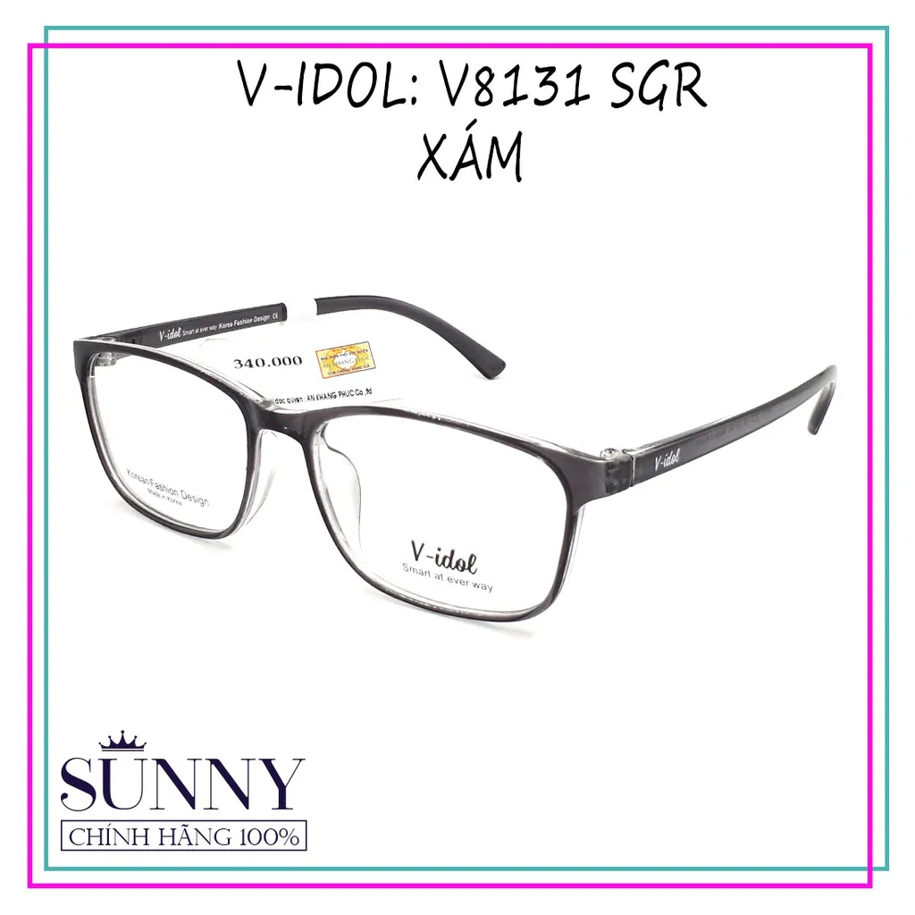 Ảnh Gọng kính chính hãng V-idol V8131 màu sắc thời trang, thiết kế dễ đeo bảo vệ mắt 2